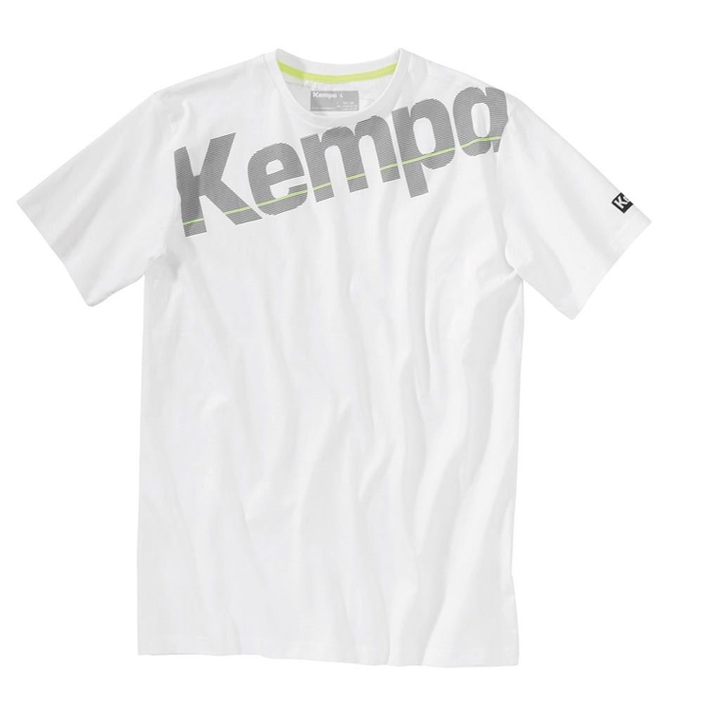 Kempa Core Baumwoll Shirt weiß
