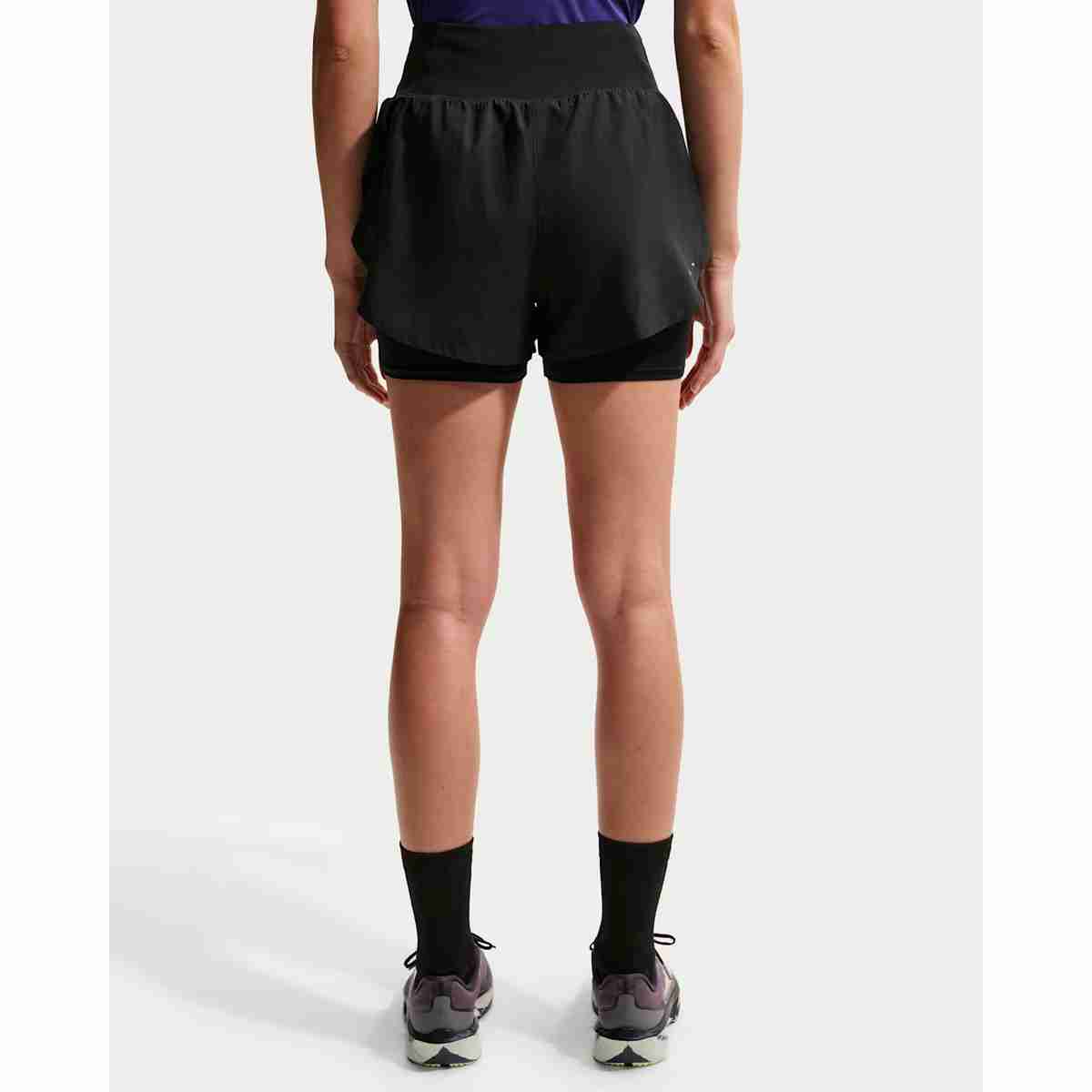 Nike Dri-Fit Flow 2-in-1 Lauf Shorts Damen