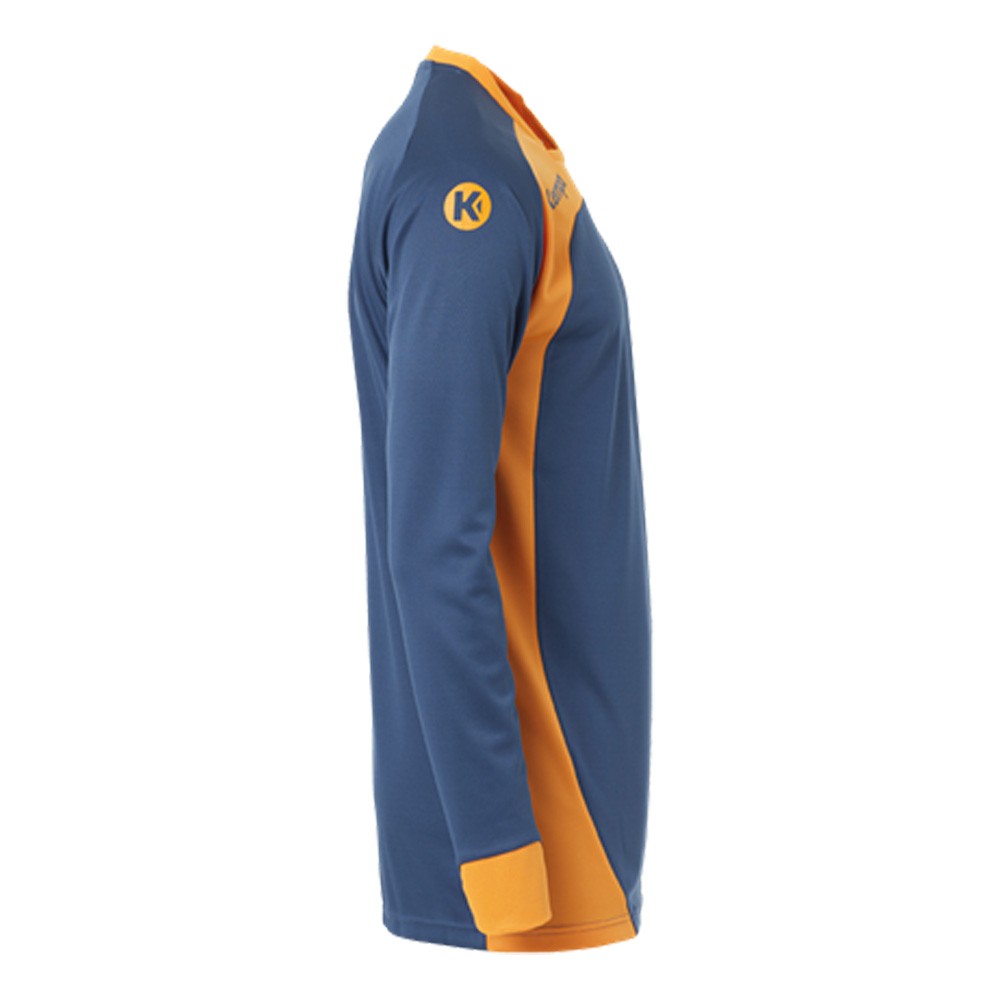 Kempa Peak Langarmshirt petrol/orange