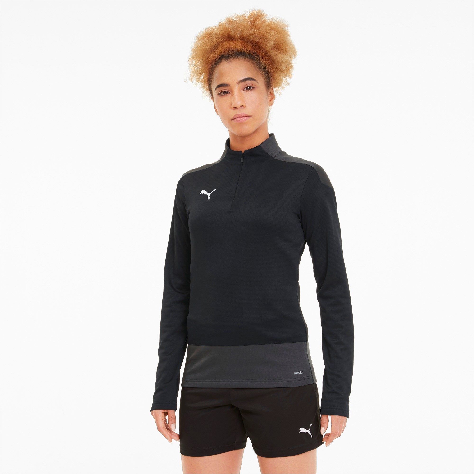 Puma teamGOAL 23 1/4 Zip Top Damen