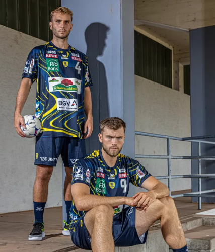 Erima Rhein-Neckar-Löwen Auswärtstrikot 2025/2026 Kinder