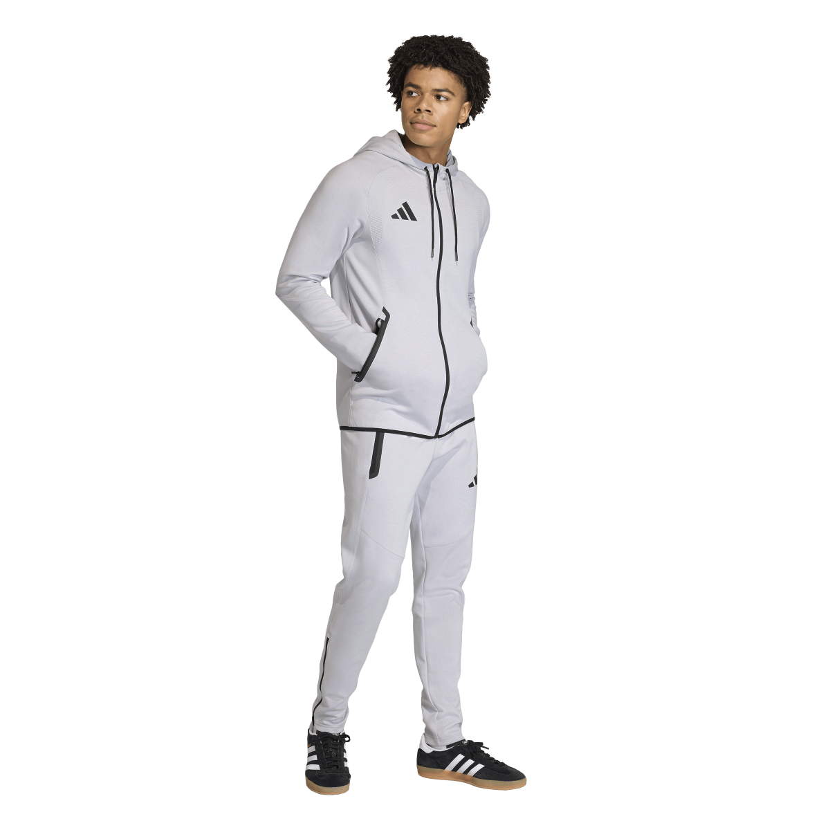 Adidas Tiro Travel Sweatshirt Kapuzenjacke
