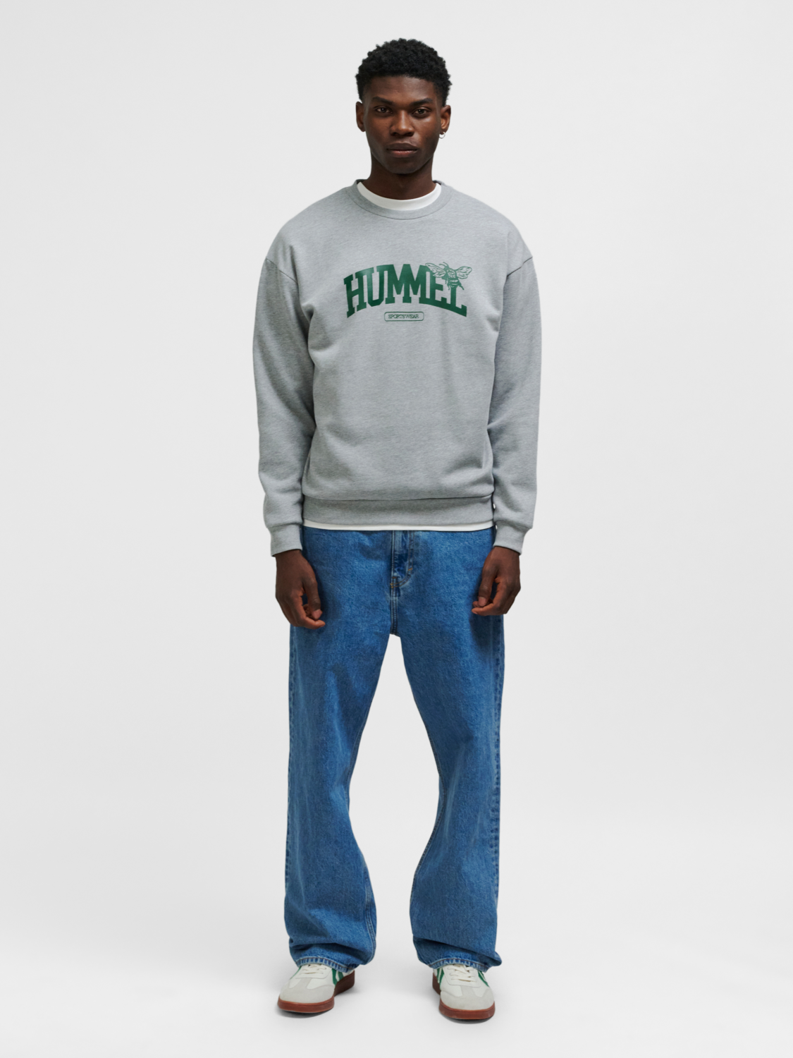 Hummel Loose University Sweatshirt Bee Unisex