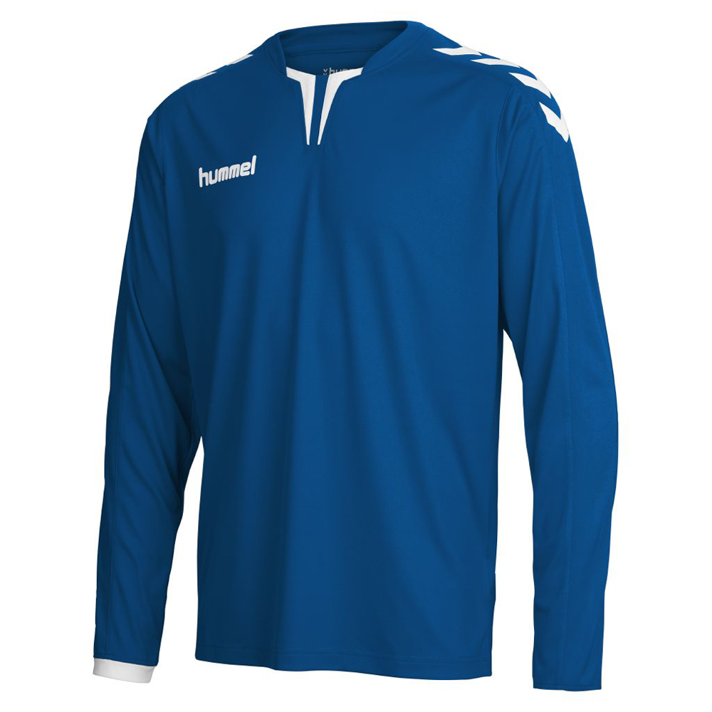 Hummel Langarm-Trikot Core ls Poly Jersey für Kinder dunkelblau