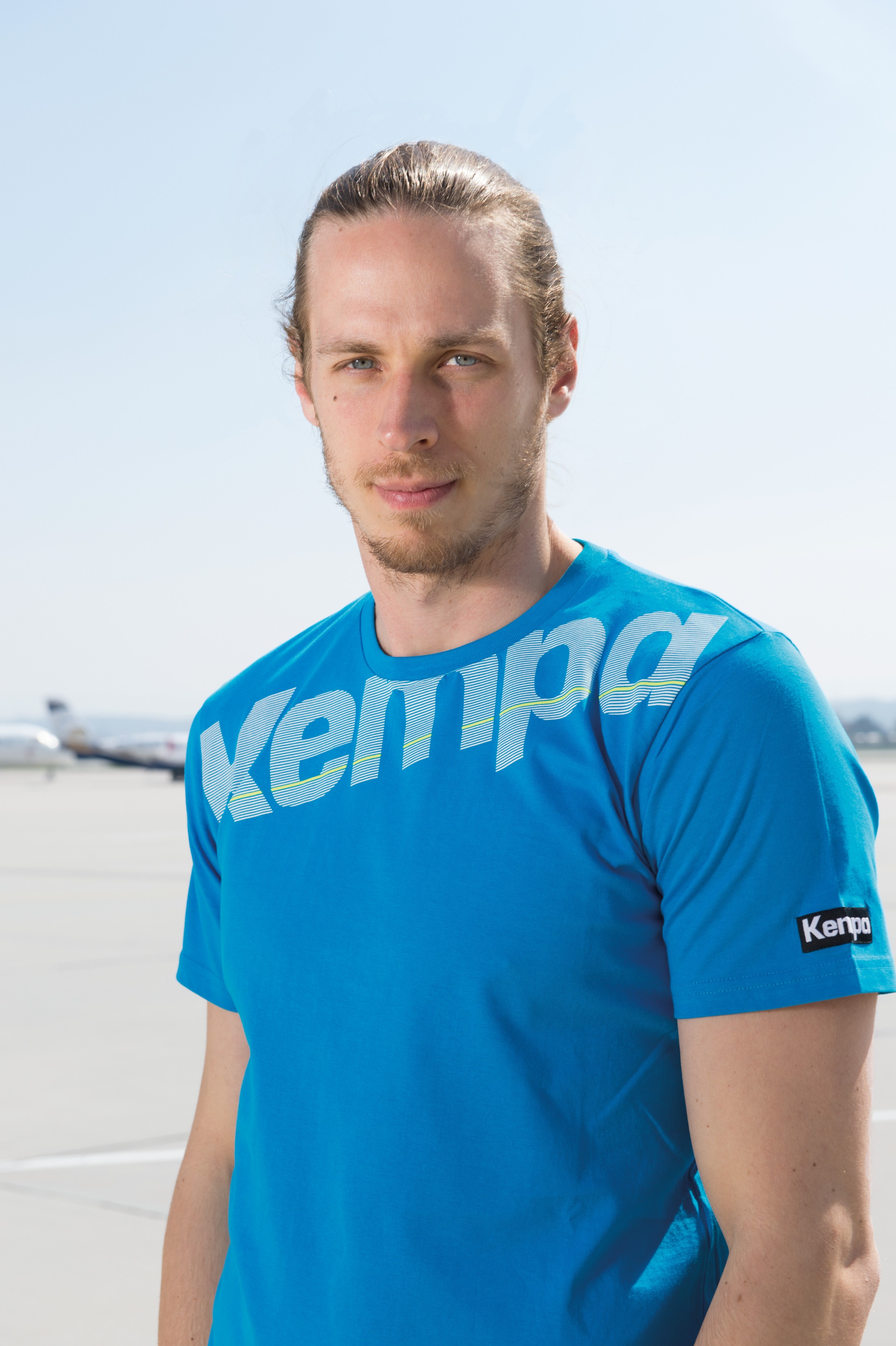 Kempa Core Baumwoll Shirt kempablau