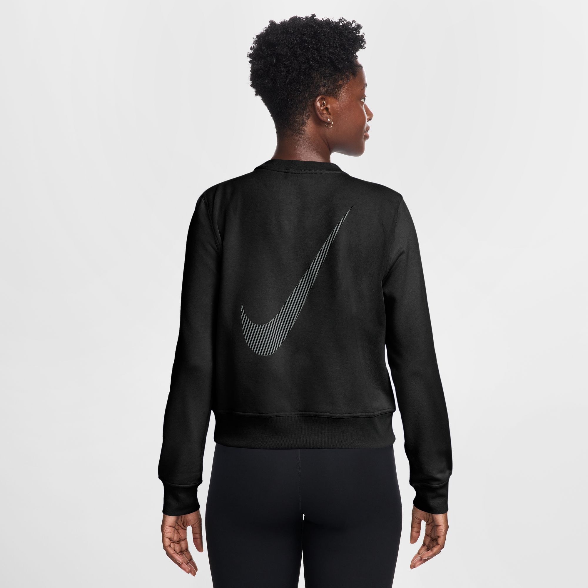 Nike One Dri-Fit Crew-Neck Sweatshirt Damen