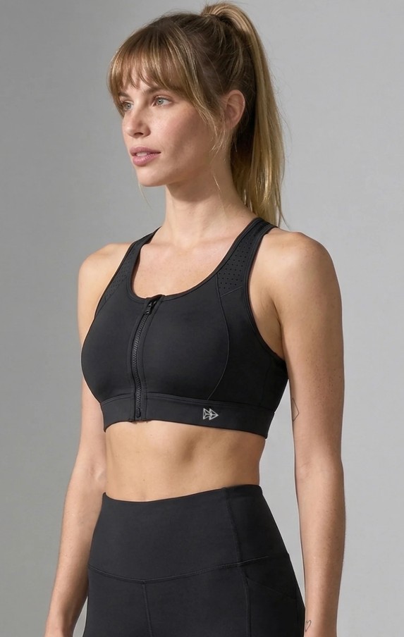 Yvette Sport Bra Romy High Support mit Zip