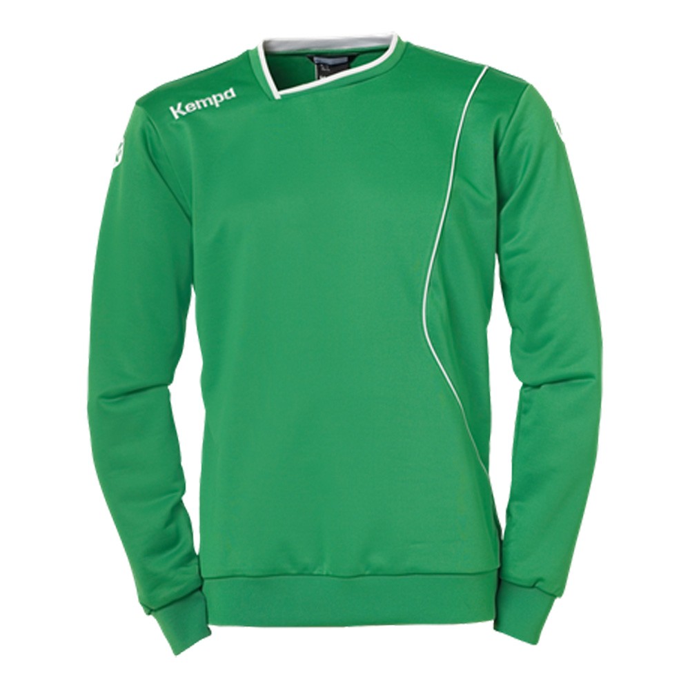 Kempa Curve Trainingssweatshirt grün/weiß