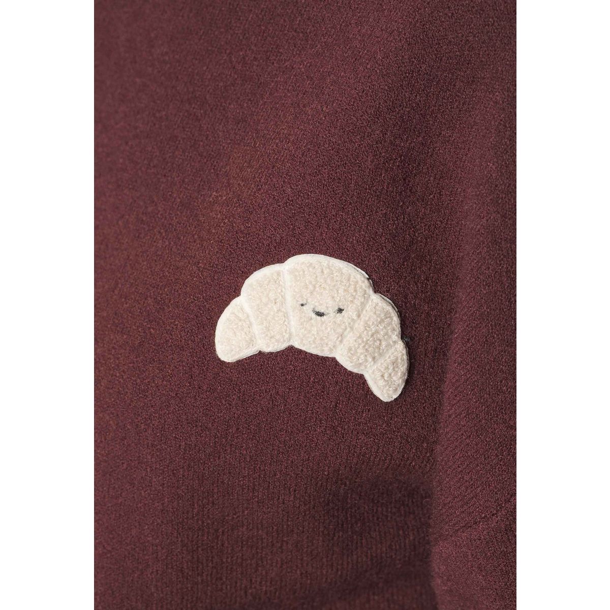 Kleinigkeit Smiley Hörnchen Wollma Pullover Damen