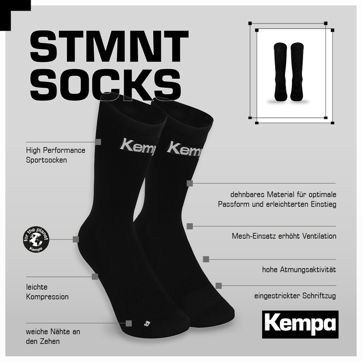Kempa STMNT Socken