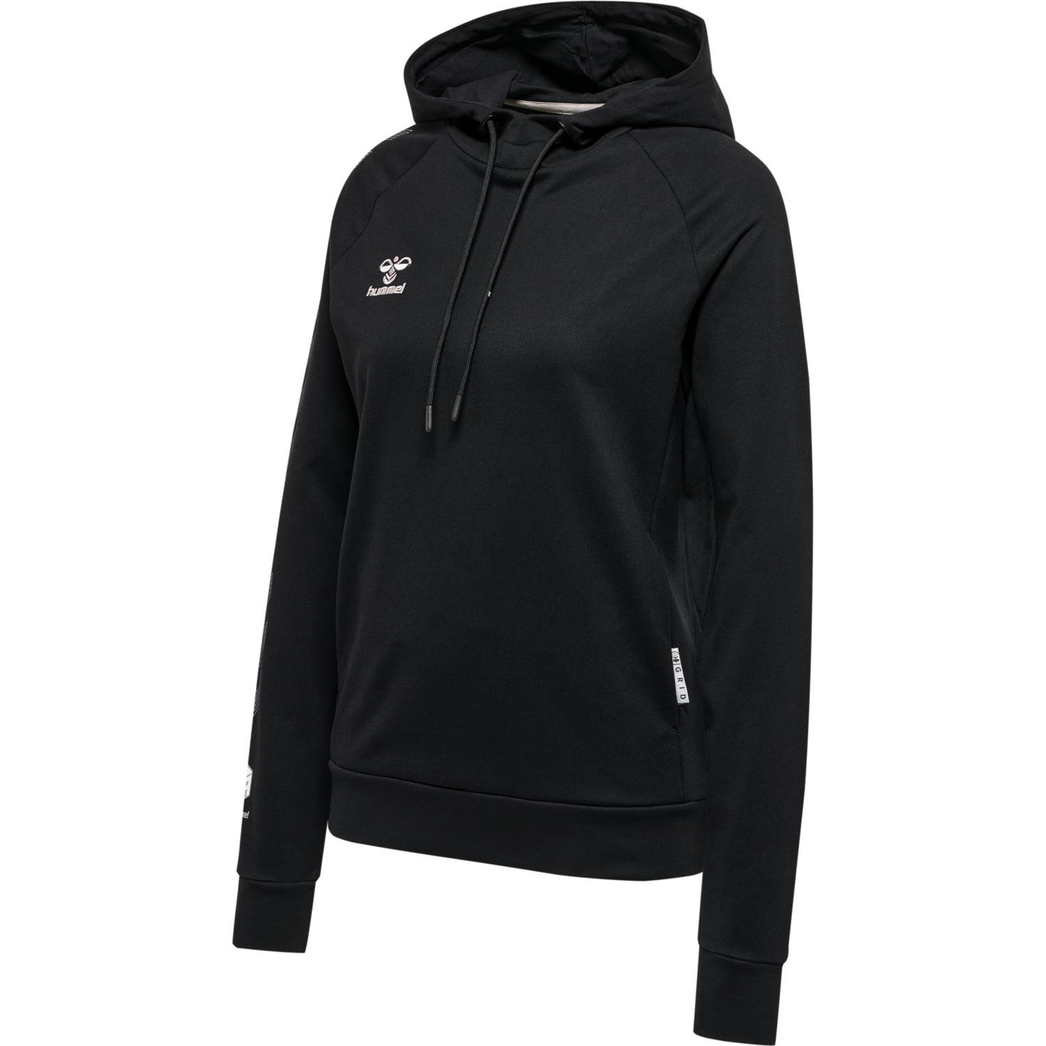 Hummel Move Grid Cotton Kapuzen Sweatshirt Damen