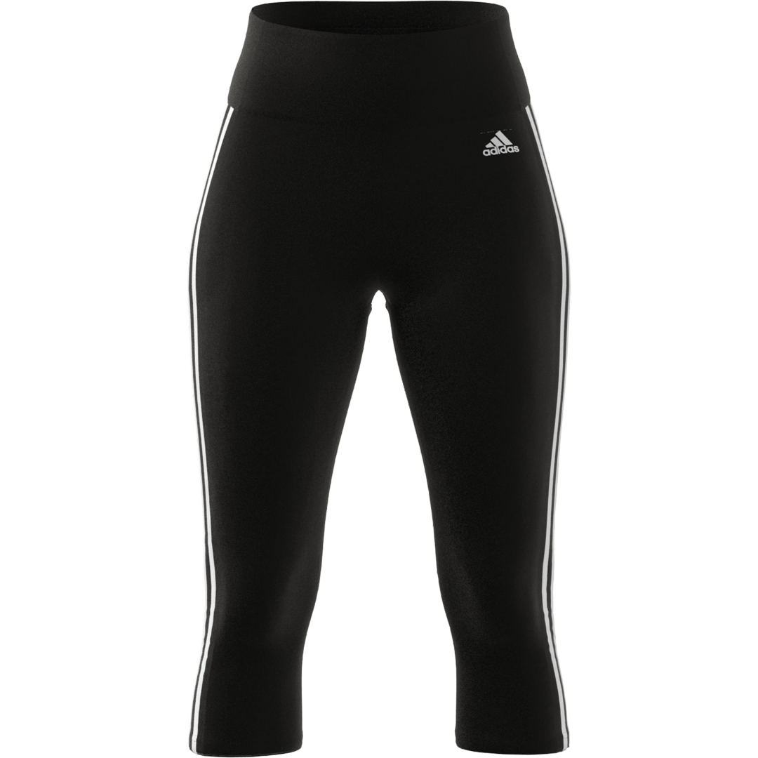 Adidas High-Rise 3-Streifen ¾ Hose Damen