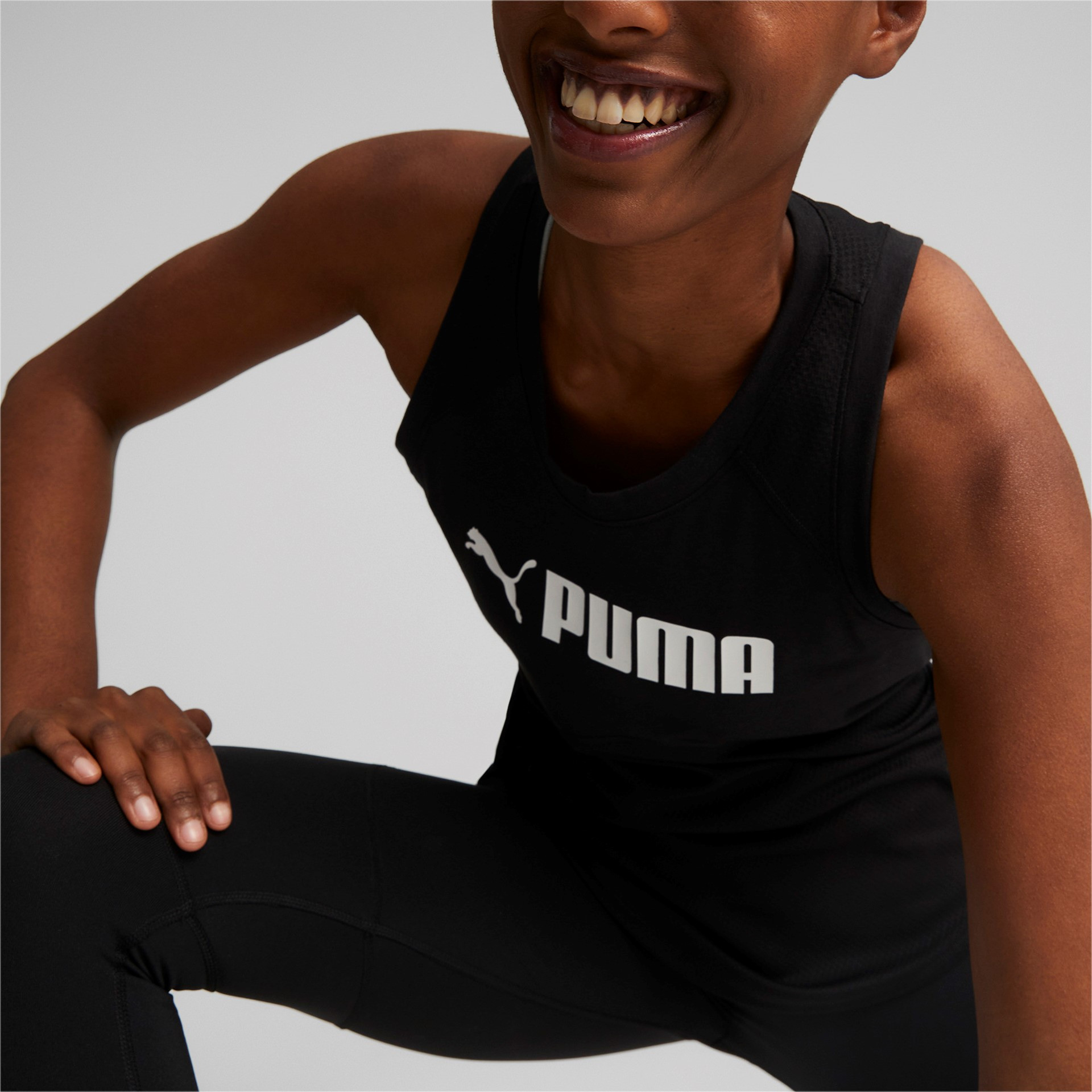 Puma Fit Logo Tank Top Damen