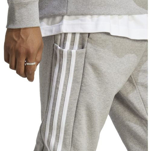 Adidas Essentials French Terry Tapered Cuff 3-Streifen Hose