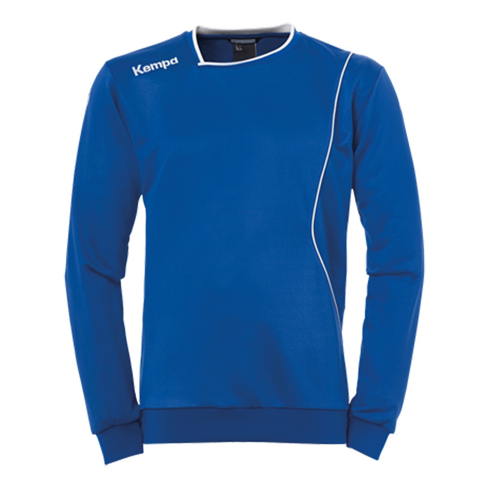 Kempa Curve Trainingssweatshirt royalblau/weiß