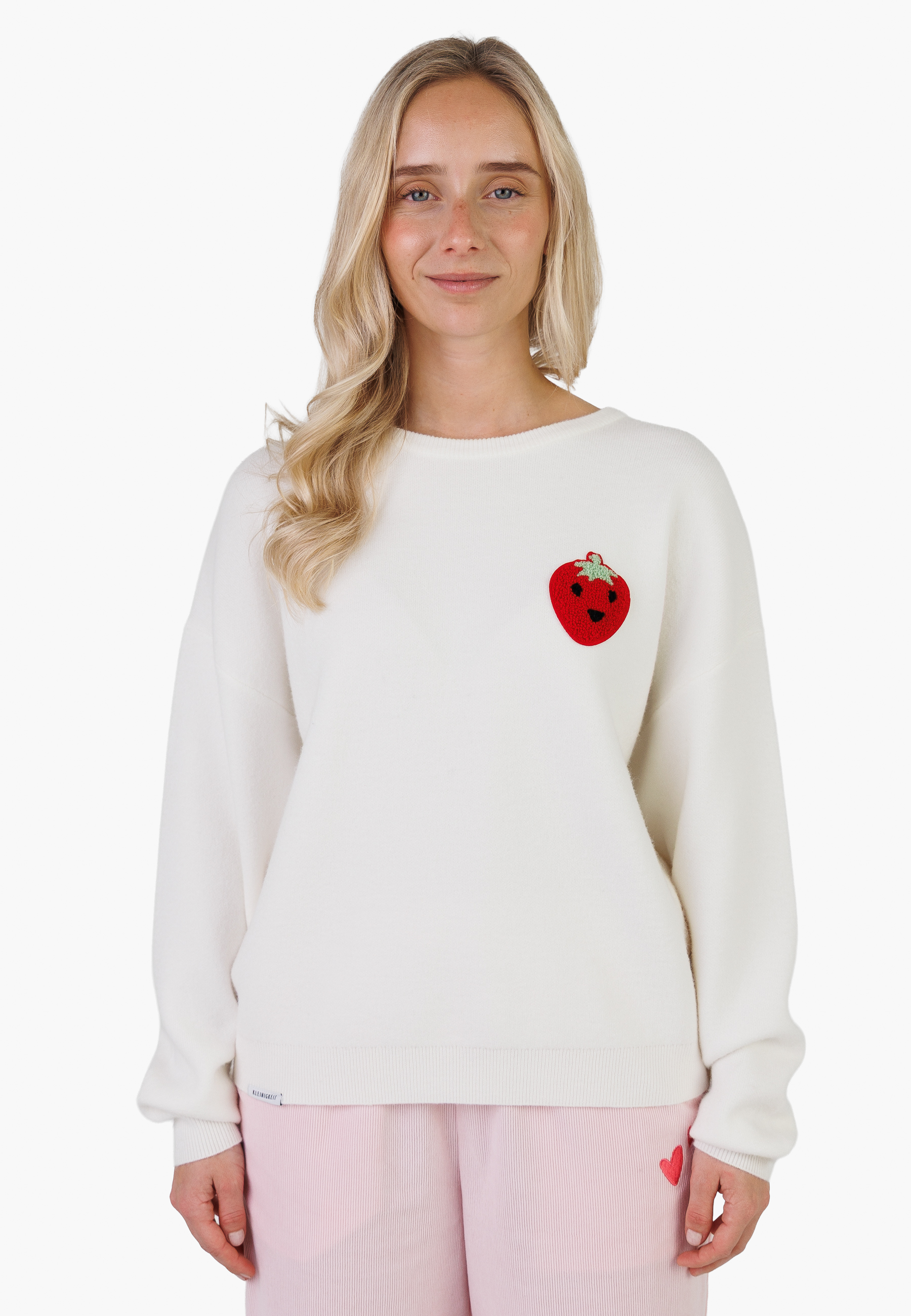 Kleinigkeit Wollma Haypatch Pullover Damen