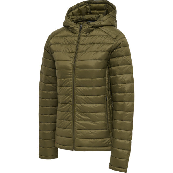 Hummel Red gesteppte Kapuzenjacke Damen