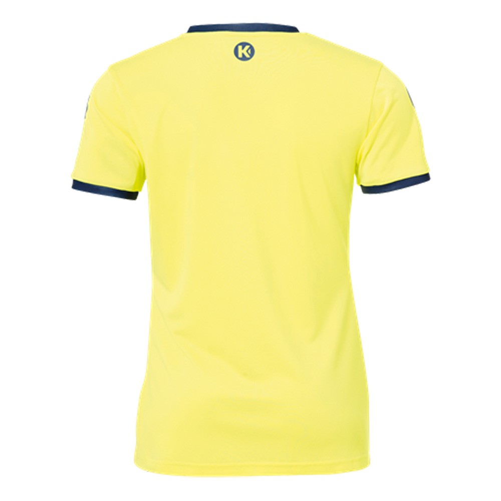 Kempa Curve Damen-Handballtrikot neongelb/marine