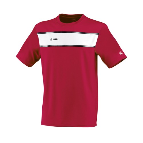 Jako Player Kinder T-Shirt rot/weiß