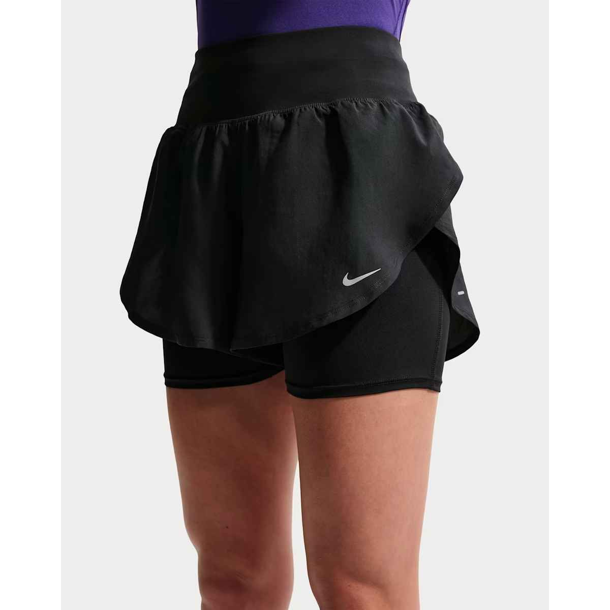 Nike Dri-Fit Flow 2-in-1 Lauf Shorts Damen