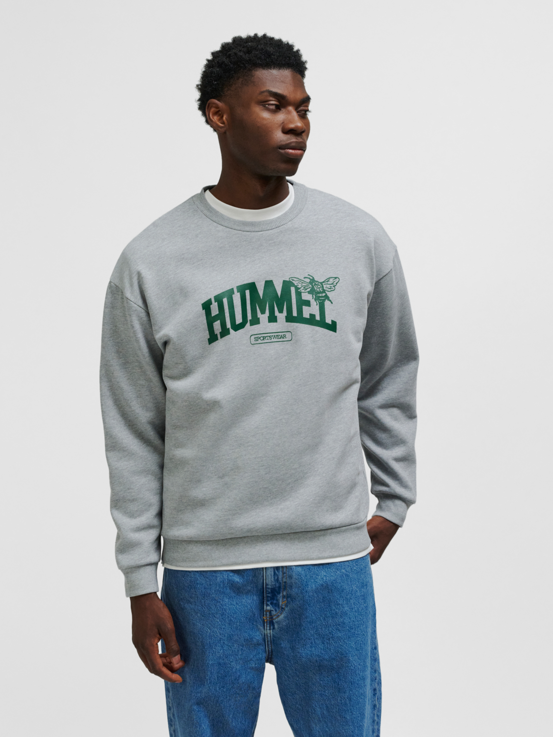 Hummel Loose University Sweatshirt Bee Unisex