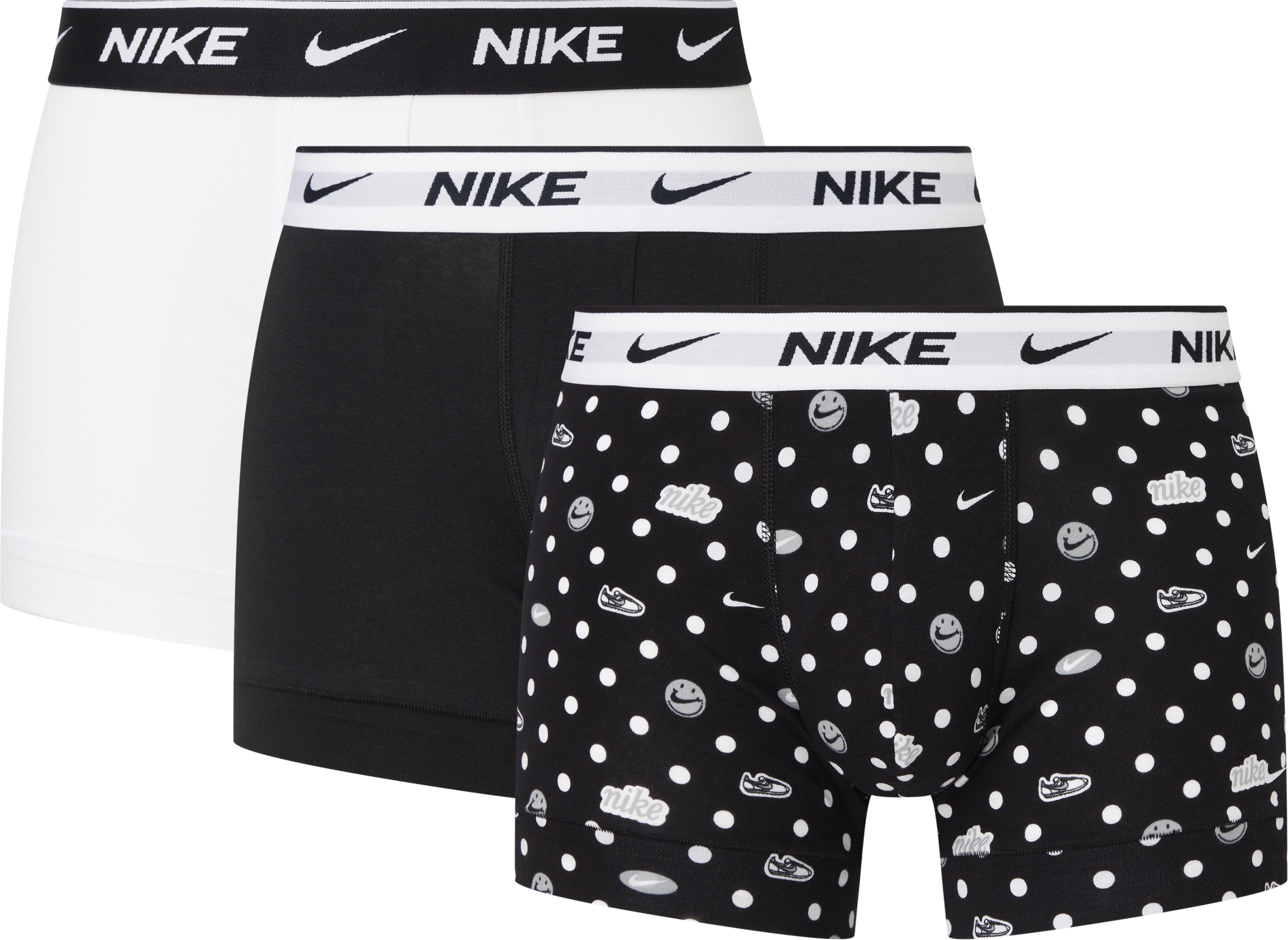 Nike Trunk Shorty Everyday Cotton Stretch 3er Pack