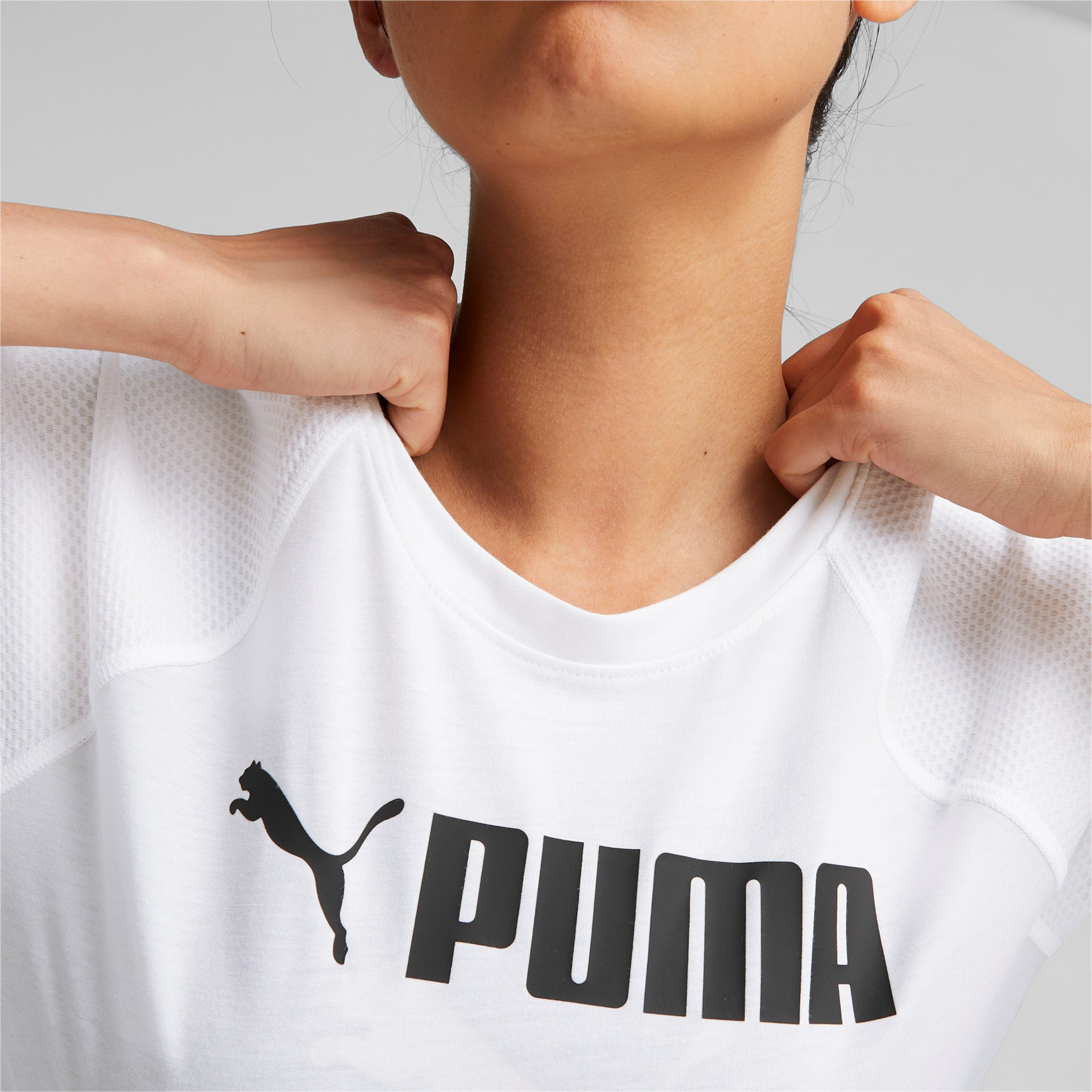 Puma Fit Logo T-Shirt Damen