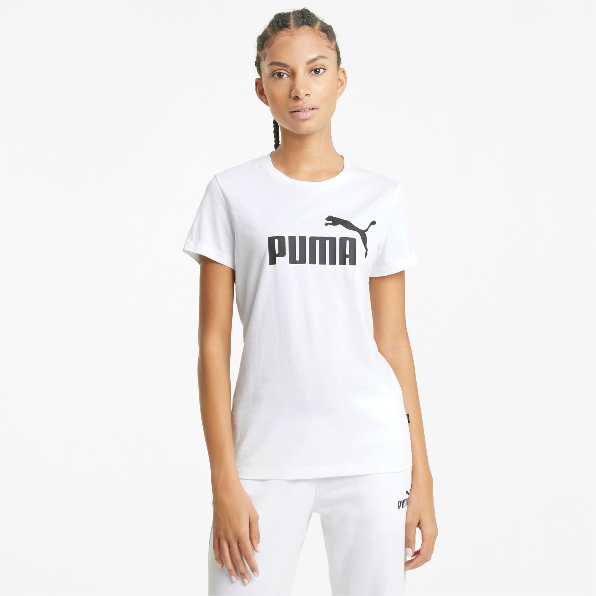 Puma Essentials Logo T-Shirt Damen