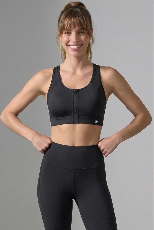 Yvette Sport Bra Romy High Support mit Zip