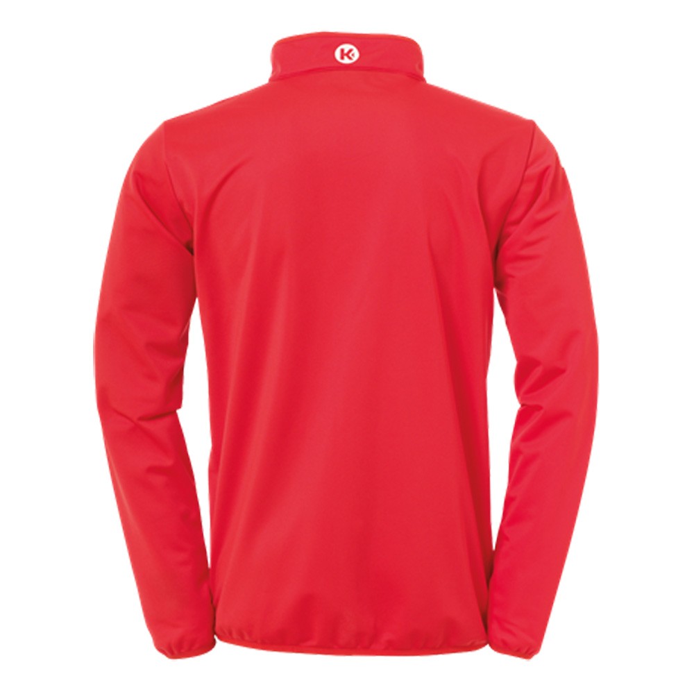 Kempa Curve Kinder-Trainingsjacke Classic rot/weiß