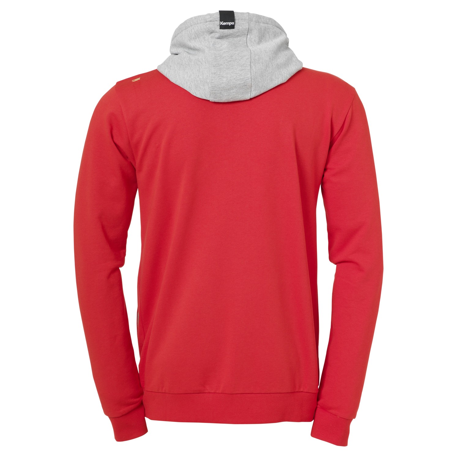 Kempa Core 2.0 Kapuzenjacke Kinder rot/grau