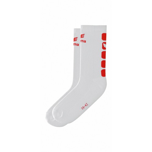 Erima Handball Socke weiß/rot