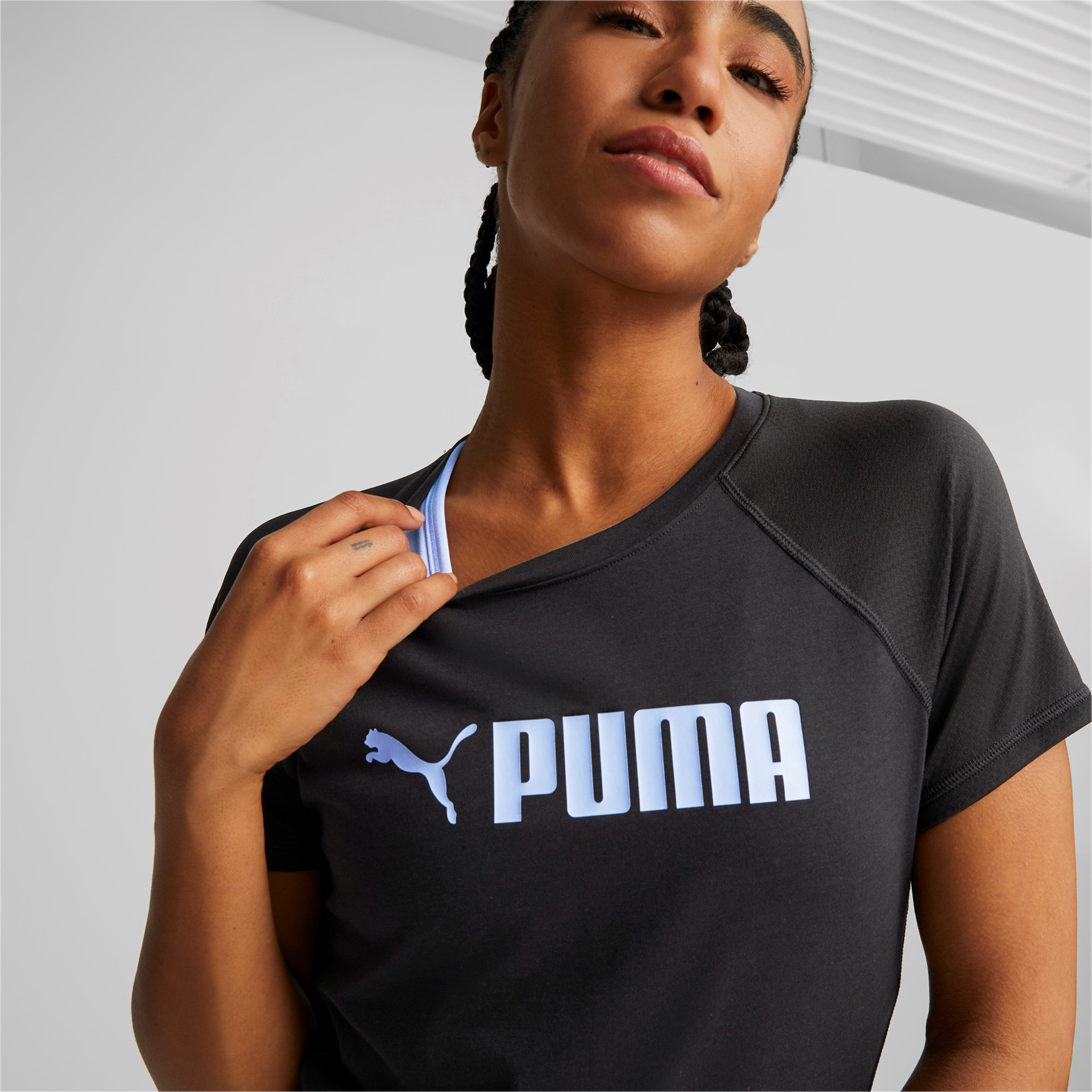 Puma Fit Logo T-Shirt Damen