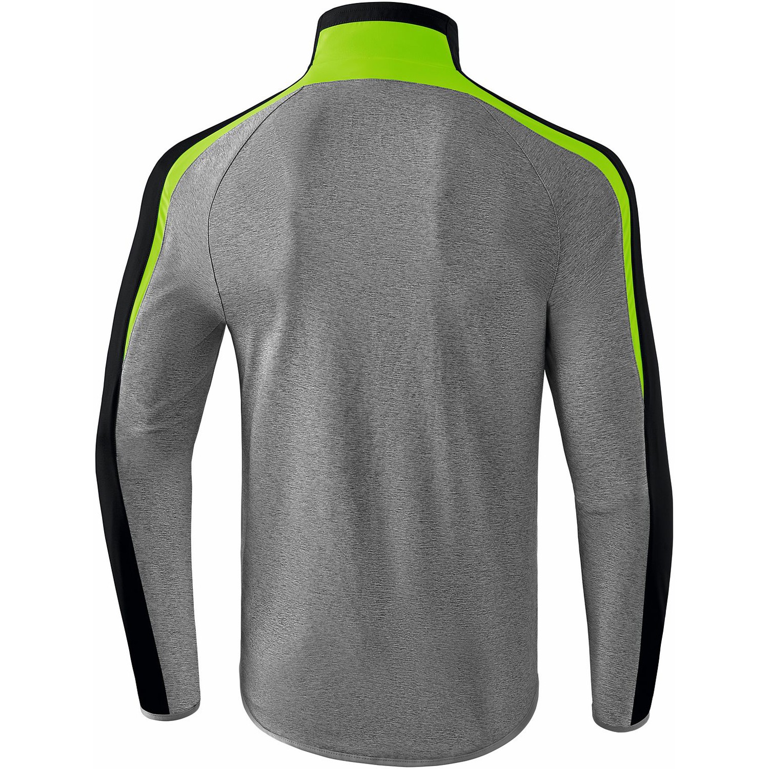Erima Liga 2.0 Präsentationsjacke Kinder grau meliert/grün