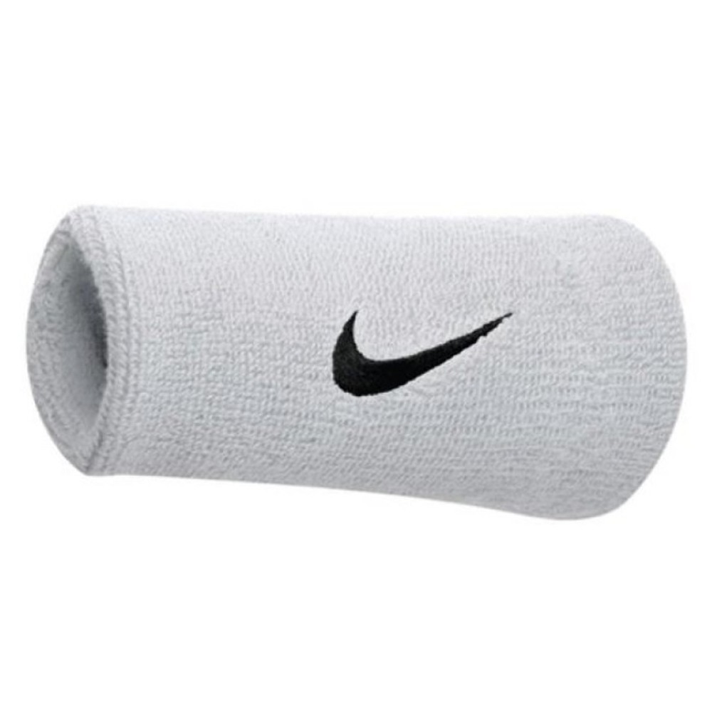 Nike Schweißband breit weiß/schwarz