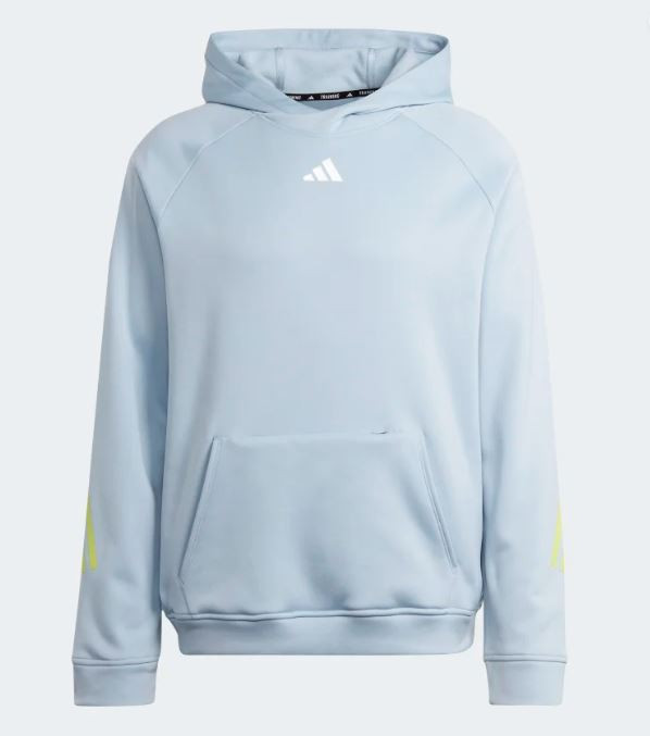 Adidas Trains Icons 3-Streifen Trainings Kapuzen Sweatshirt