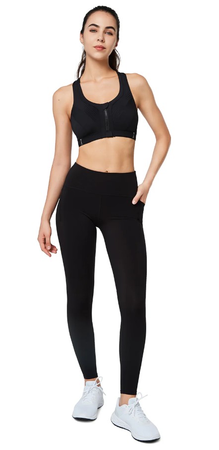Yvette Sport Bra Functional High Support mit Zip