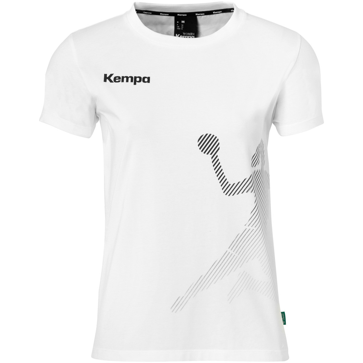 Kempa Black & White T-Shirt Damen