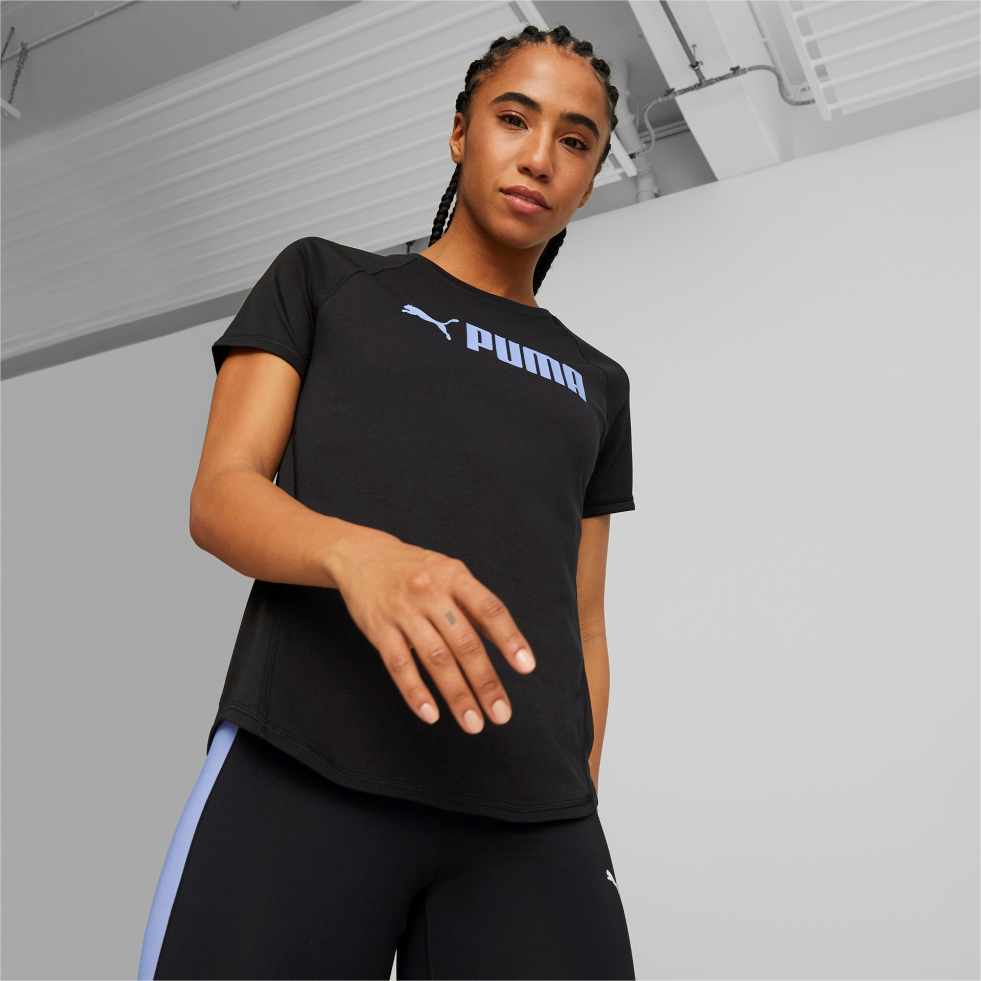 Puma Fit Logo T-Shirt Damen