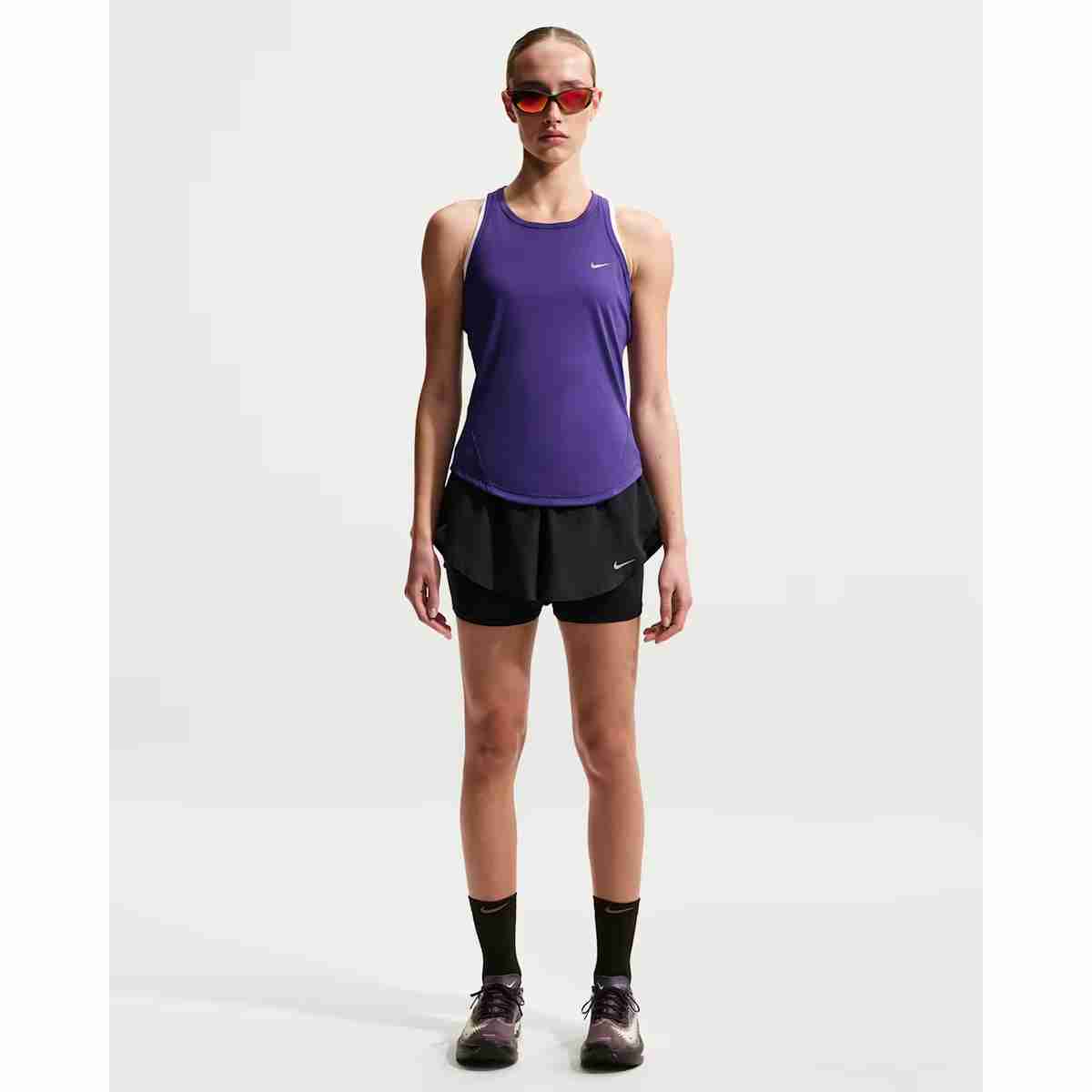 Nike Dri-Fit Flow 2-in-1 Lauf Shorts Damen